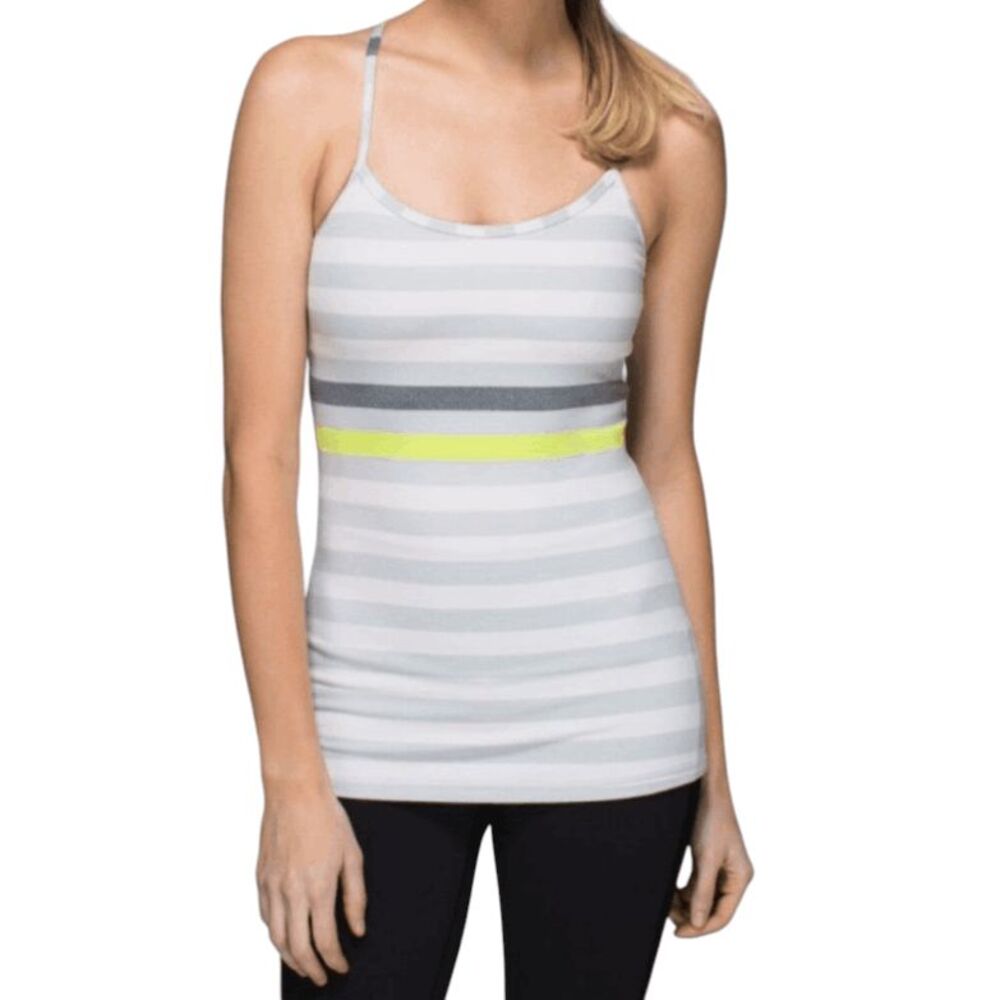 LULULEMON ATHLETICA Power Y Tank Size 6